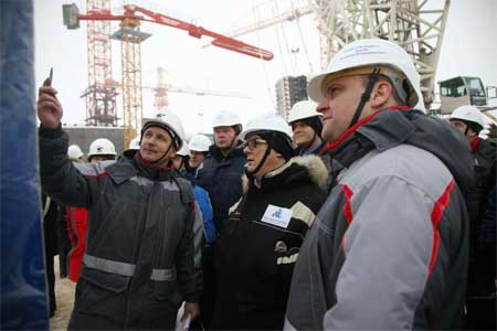 На площадке сооружения Курской АЭС-2 в 2019 году планируется освоить порядка 19 млрд рублей