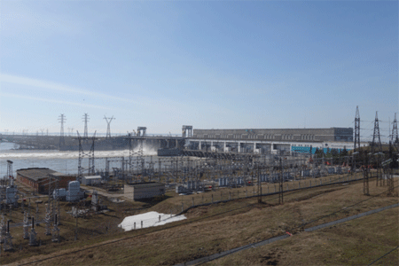 На Новосибирской ГЭС завершен второй этап по замене оборудования ОРУ-110 кВ