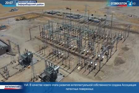 Для улучшения электроснабжения потребителей Сырдарьинской и Джизакской областей строятся первая высоковольтная цифровая подстанция и линия электропередачи.