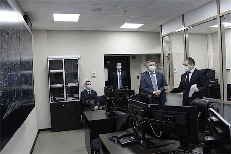 Губернатор Иркутской области посетил диспетчерский центр Системного оператора в областном центре