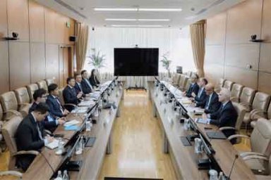 Главы КМГ и Eni в Казахстане обсудили повестку сотрудничества