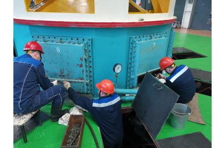На Каскаде Вилюйских ГЭС начался капитальный ремонт гидроагрегата
