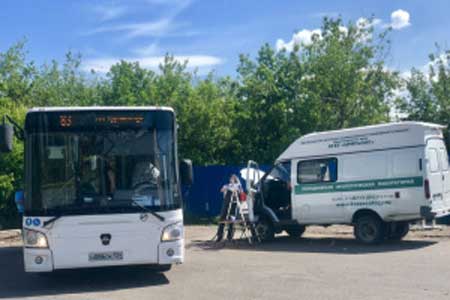 Первые партии автобусов поступили в г. Красноярск в рамках федерального проекта «Чистый воздух» нацпроекта «Экология»