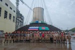 На втором энергоблоке АЭС «Руппур» в рекордный срок завершен монтаж купола наружной защитной оболочки