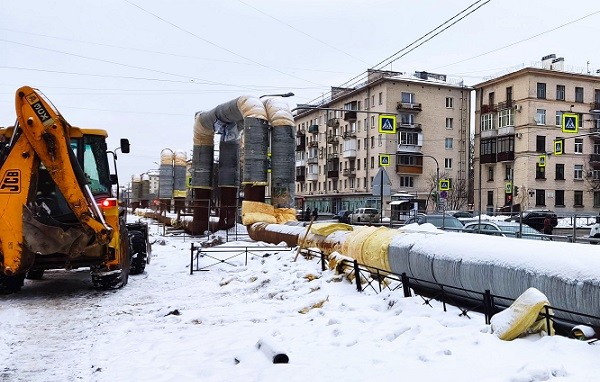 В Московском района Петербурга повысили надежность системы теплоснабжения