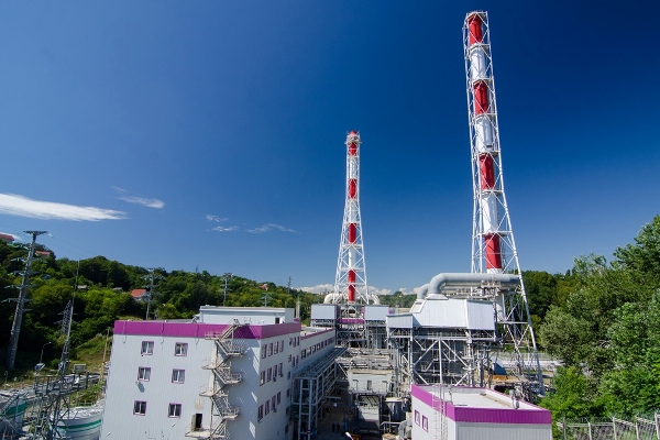 Сочинская ТЭС в 2018 году увеличила выработку теплоэнергии на 56,5%, электроэнергии - на 2,9%