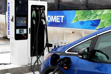 Портфельная компания АО «Новомет-Пермь» запустила первую зарядную станцию для электромобилей