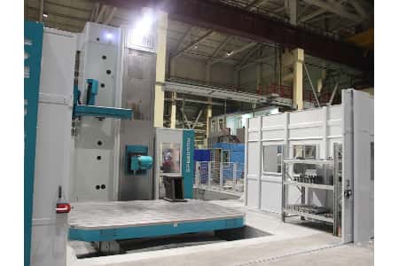 На Невском заводе введен в эксплуатацию новый горизонтально- расточной станок