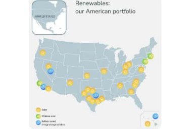 Портфель проектов солнечной и ветровой энергетики TotalEnergies в США превысил 10 ГВт