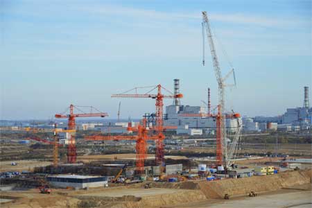 На энергоблоке №1 Курской АЭС-2 началось бетонирование второго яруса внутренней защитной оболочки реактора