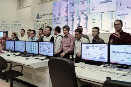 Представители Республики Индонезия посетили инновационный энергоблок поколения «3+» Нововоронежской АЭС