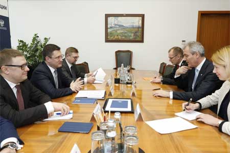 Состоялась встреча Александра Новака с главой OMV Райнером Зееле