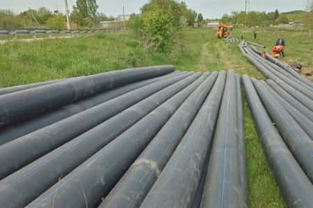 В Веневском районе Тульской области ведется масштабная замена сетей водоснабжения