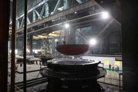 Атоммаш завершил изготовление серии днищ емкостей СПЗАЗ для АЭС «Аккую»