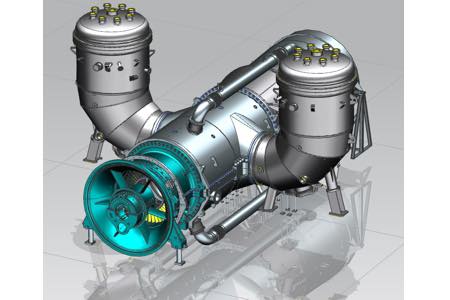 ПАО «Силовые машины» модернизирует испытательную установку для исследований подшипниковых опор газовых турбин ГТЭ-65 и ГТЭ-170.