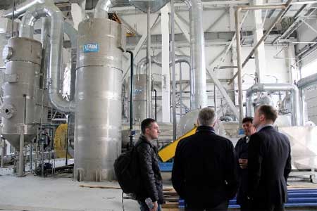 Специалисты итальянской VOMM обследуют в Сочи оборудование для сушки осадка сточных вод