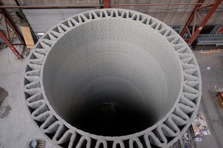 GE будет печатать 200-метровые башни ветрогенераторов на 3D принтере