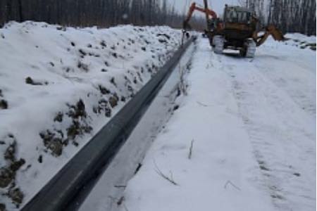 АО «Сахатранснефтегаз»: работа на трассе магистрального газопровода идет полным ходом