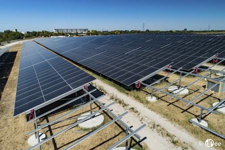 Солнечная электростанция 59 МВт на бывшем полигоне бытовых отходов