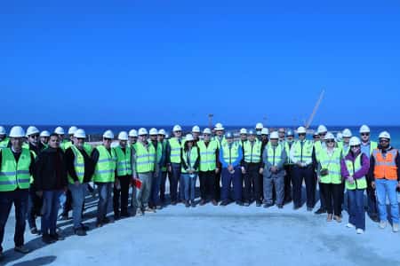 Руководство Росатома посетило строительную площадку АЭС «Эль-Дабаа»: работы идут по графику