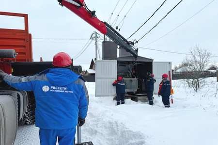 «Россети Московский регион» установили новую трансформаторную подстанцию в с. Озерецкое Дмитровского г.о.