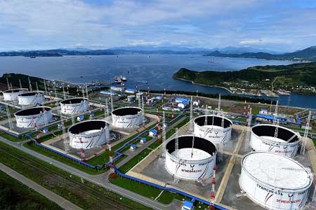 Экспорт нефти через порт Козьмино в 2018 году составил 30,4 млн т