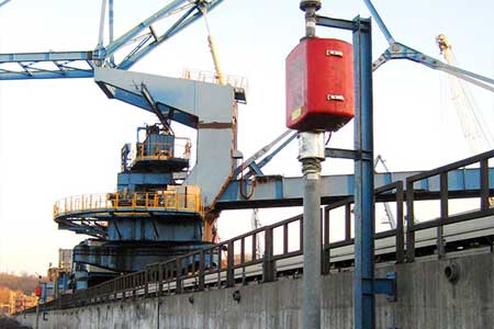 Торговый порт Посьет начал тестирование системы орошения угольных складов