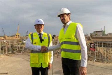 Глава Росатома посетил строительную площадку АЭС «Пакш-2» и заявил о планах заливки первого бетона к 2025 году