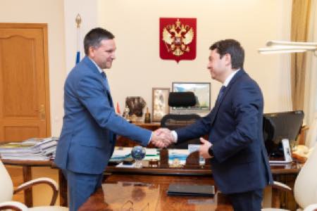Глава Минприроды России провел рабочую встречу с губернатором Мурманской области