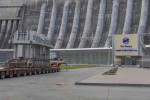 На Саяно-Шушенскую ГЭС доставлен новый резервный силовой трансформатор На Саяно-Шушенскую ГЭС доставлен новый резервный силовой трансформатор
