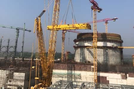 На энергоблоке № 2 АЭС «Руппур» (Бангладеш) выполнен монтаж моста полярного крана