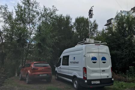Мобильная лаборатория мониторинга воздуха начала работу в тестовом режиме в Новокузнецке