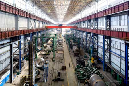 Оборудование «Атомэнергомаша» начало работу на нефтеперерабатывающем заводе в Татарстане