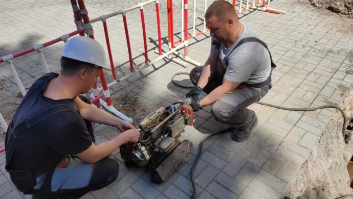 «Теплосеть Санкт-Петербурга» с помощью робота-диагноста проверит 12 000 метров сетей
