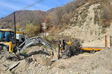 В поселке Белая речка Кабардино-Балкарской Республики строят новый водопровод