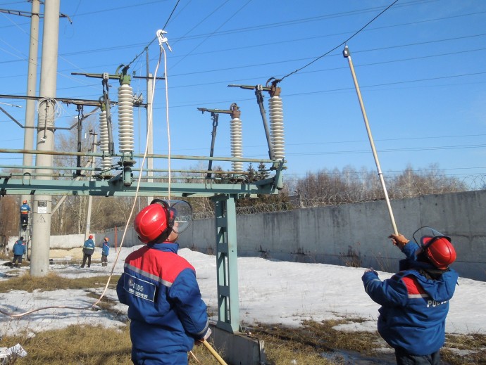 Ульяновские энергетики отработали навыки безопасного проведения работ