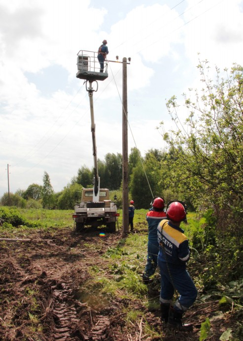 «Россети Центр и Приволжье» ликвидируют массовые отключения электроэнергии в Рязанской области