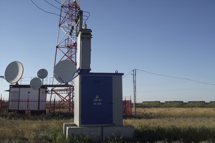 Энергетики подключили к электрическим сетям радиотелевизионную станцию