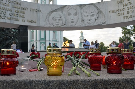 Сотрудники Тамбовэнерго почтили память погибших в Великой Отечественной войне
