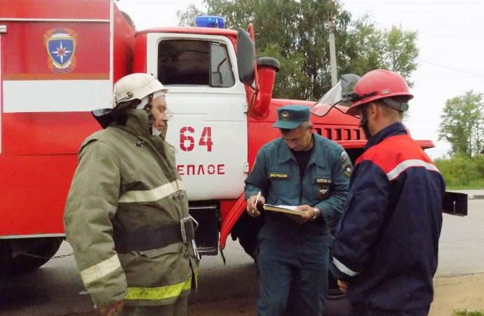 Энергетики «Россети Центр и Приволжье Тулэнерго» приняли участие в противопожарных учениях