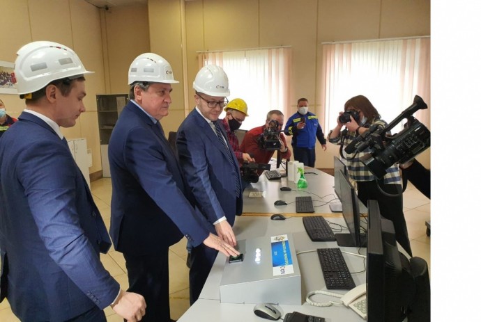 ​Министр энергетики РФ Николай Шульгинов принял участие в запуске новой тепломагистрали в Хакасии