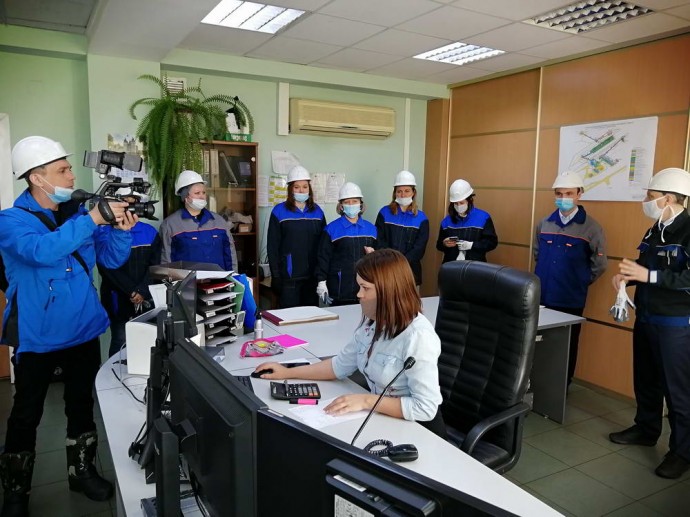 Руководители министерства образования и науки Кузбасса побывали с экскурсией на обогатительной фабрике «Северная»