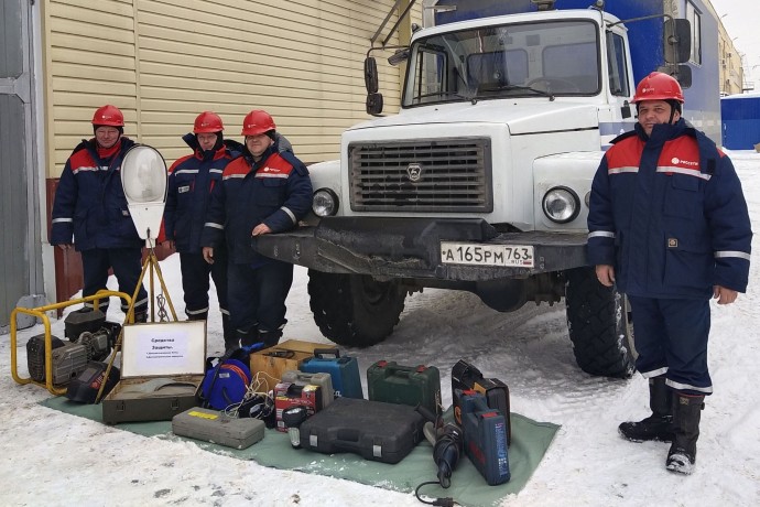 Энергетики «Самарских РС» провели противоаварийную тренировку перед паводковым периодом