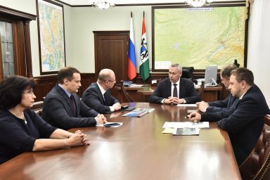 Генеральный директор группы компаний РЭС обсудил с Губернатором Новосибирской области развитие электросетевого комплекса региона